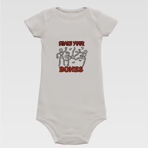 HANDCRAFTED Shake Your Bones Baby One Piece